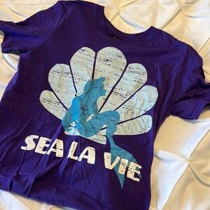 "Sea La Vie" Little Mermaid T-shirt inspired by Disney